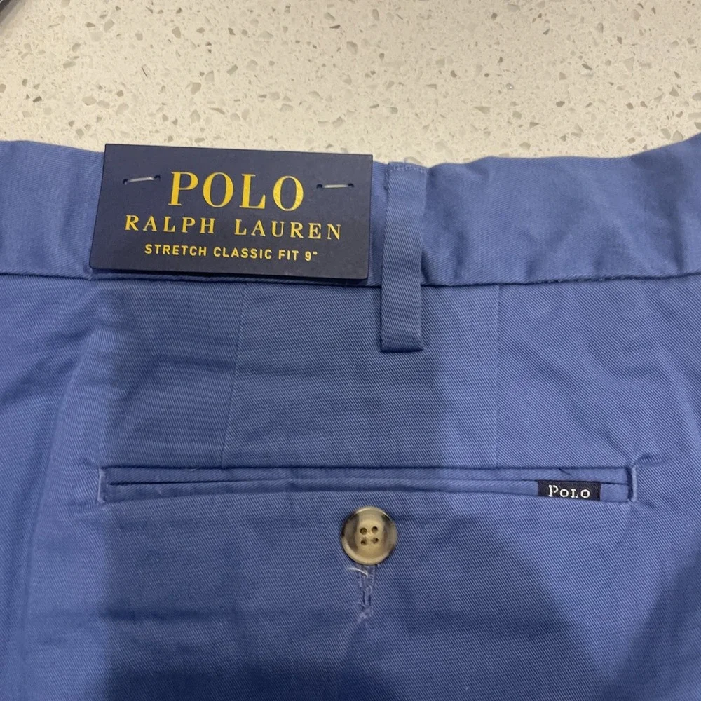 NWT Polo Ralph Lauren Performance Stretch Classic Fit Men's Shorts Size 42